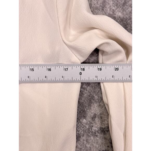 New MM LaFleur Top XS Womens Antoinette Blouse Soft Weave Cross Front - Picture 4 of 8